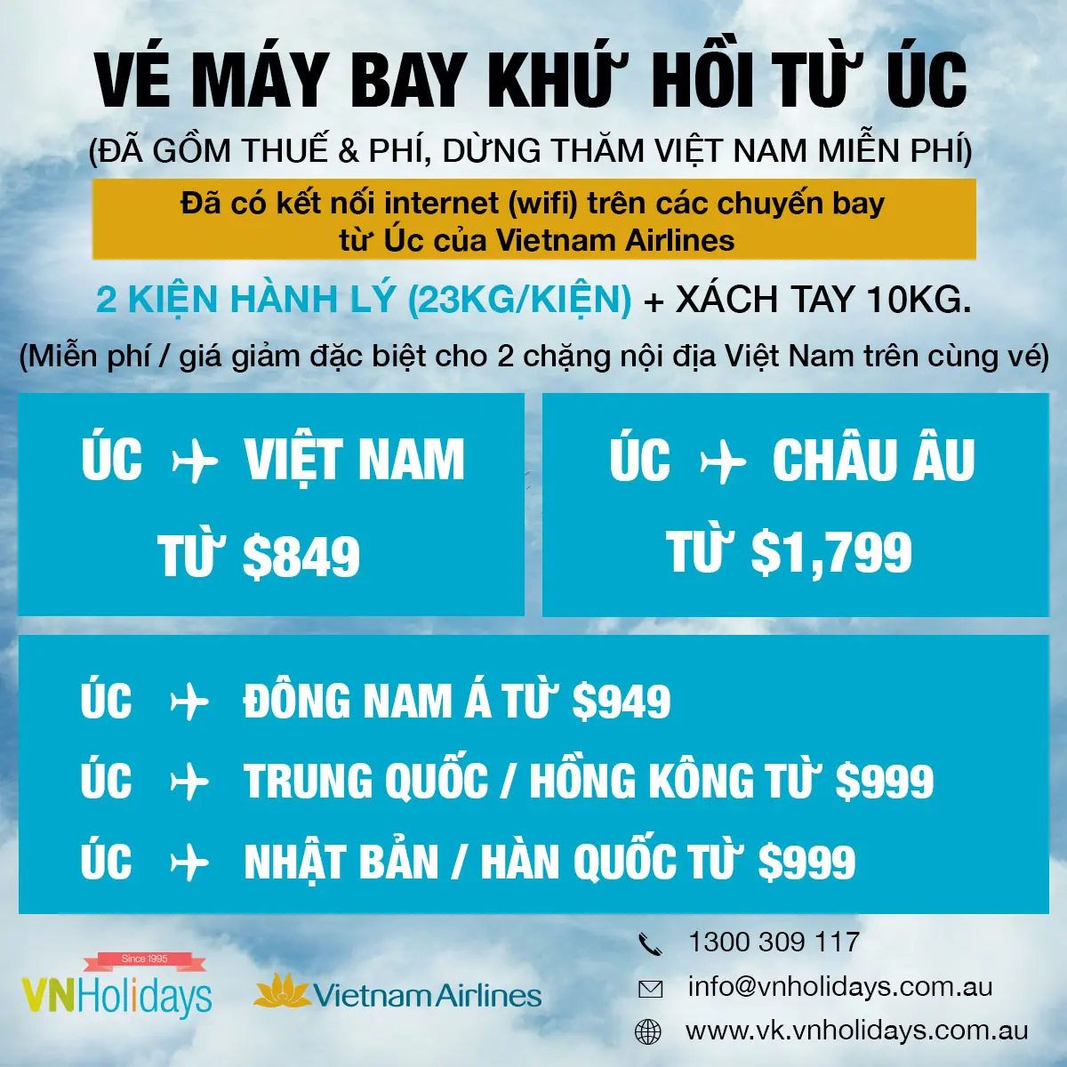 Vé Máy Bay Khứ Hồi