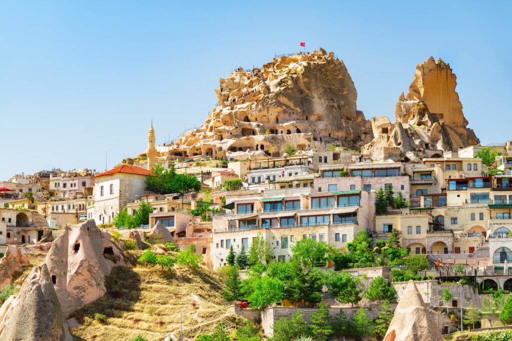 Uchisar castle in turkey