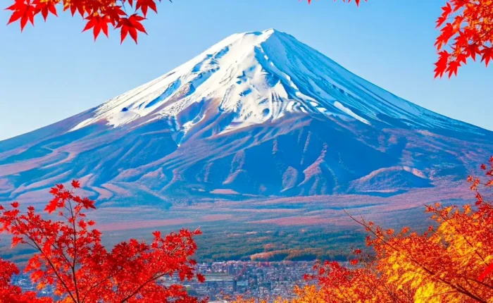 Japan Fuji Autumn