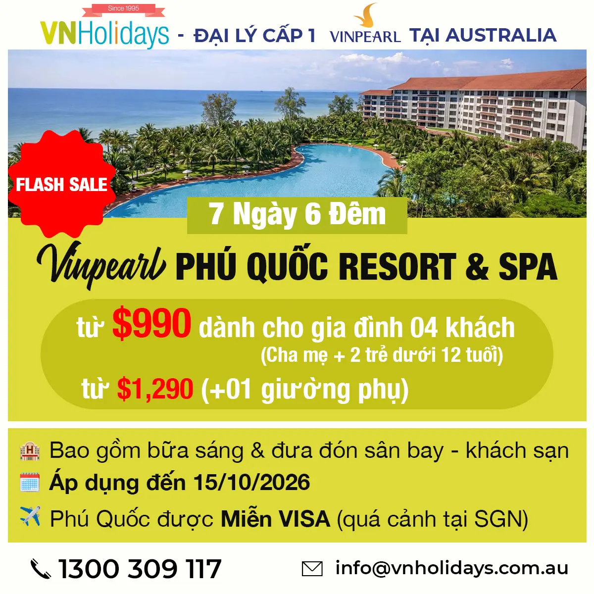 VNH Vinpearl Flash Sale Phu Quoc Resort VN